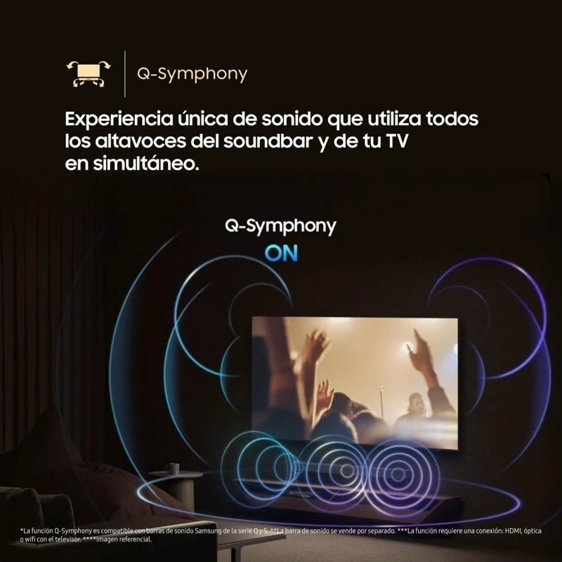 TELEVISOR SMART SAMSUNG OLED 65" S95F VISION AI SMART (2025) - 9