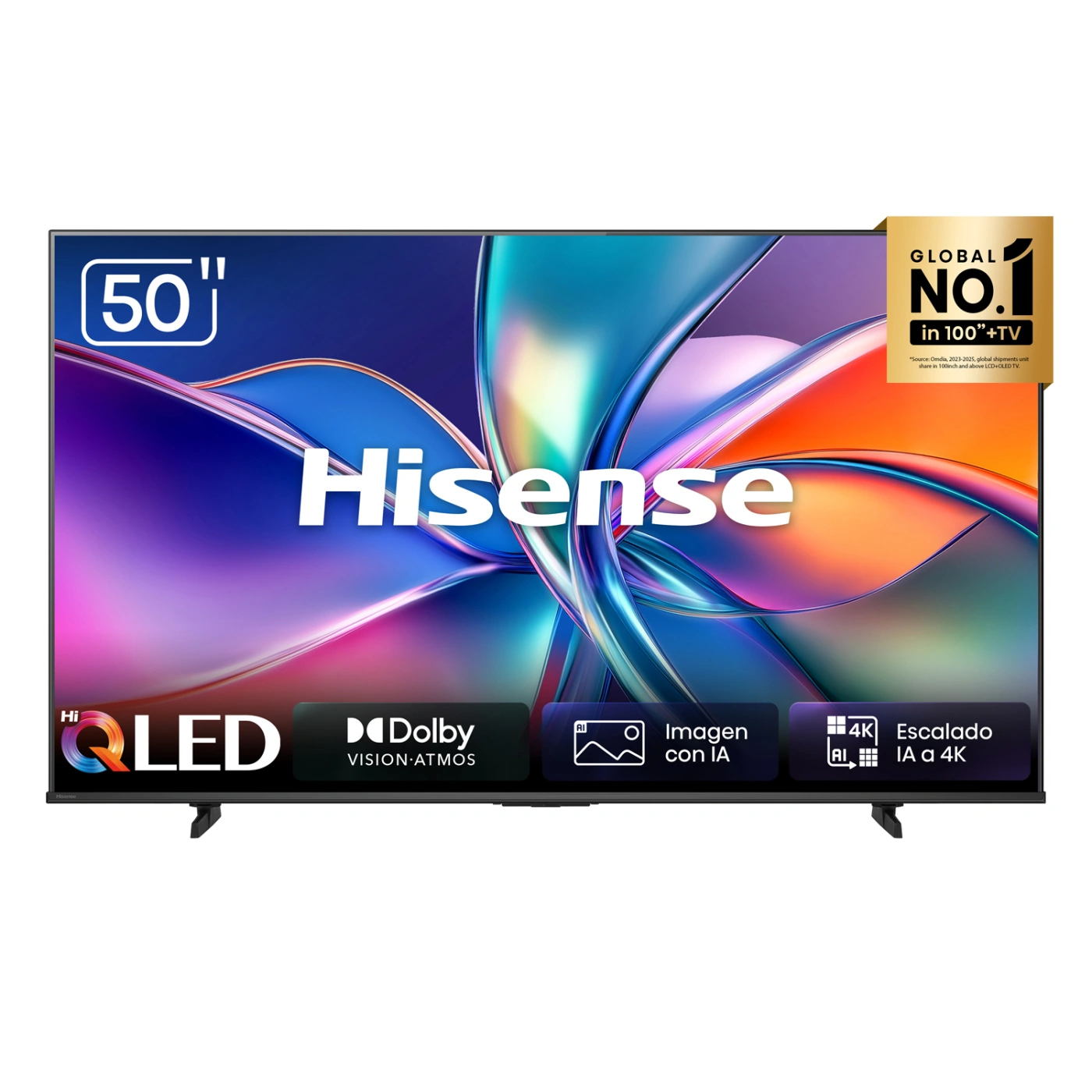 TELEVISOR SMART TV HISENSE 4K ULTRA HD 50" 50Q6QV - 1