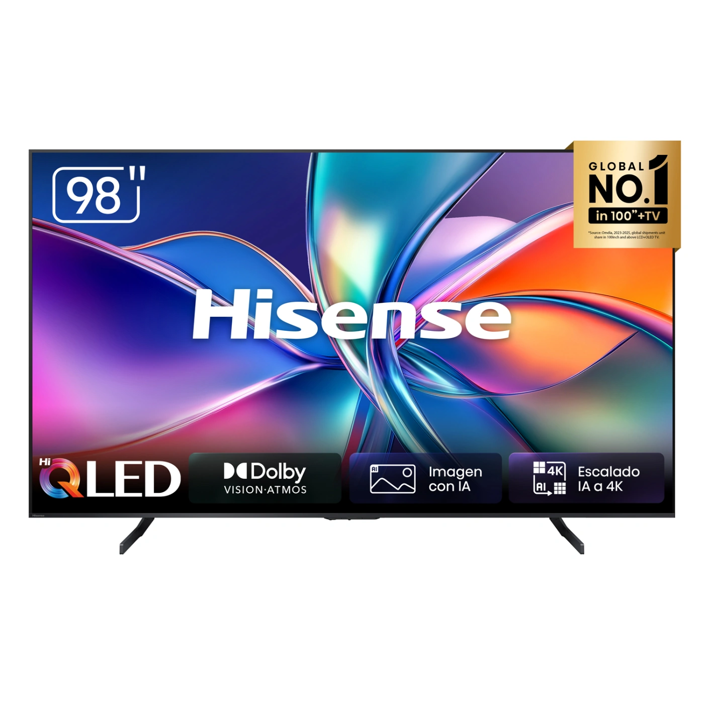 TELEVISOR SMART TV HISENSE 4K ULTRA HD 98” 98Q6QG - 1