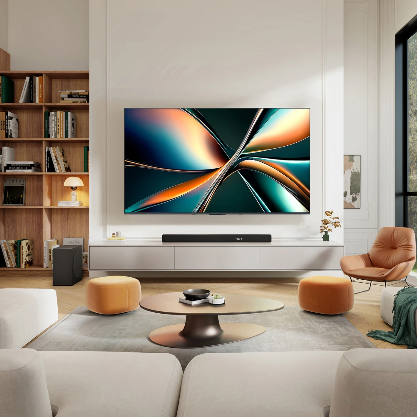 TELEVISOR SMART TV HISENSE 4K ULTRA HD 55” 55U7QG - 10