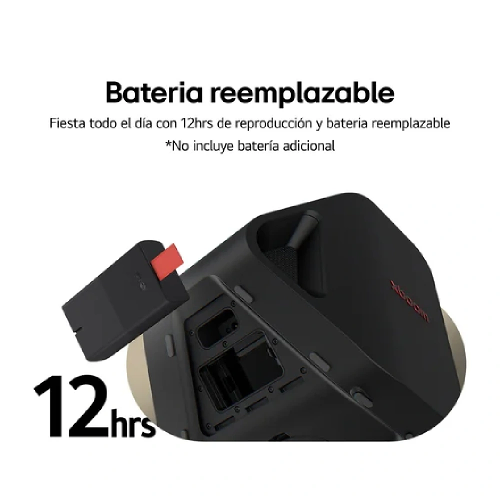 PARLANTE LG XBOOM STAGE 301 120W PORTÁTIL 12 HRS BATERÍA HRS IPX4 (2025) - 6