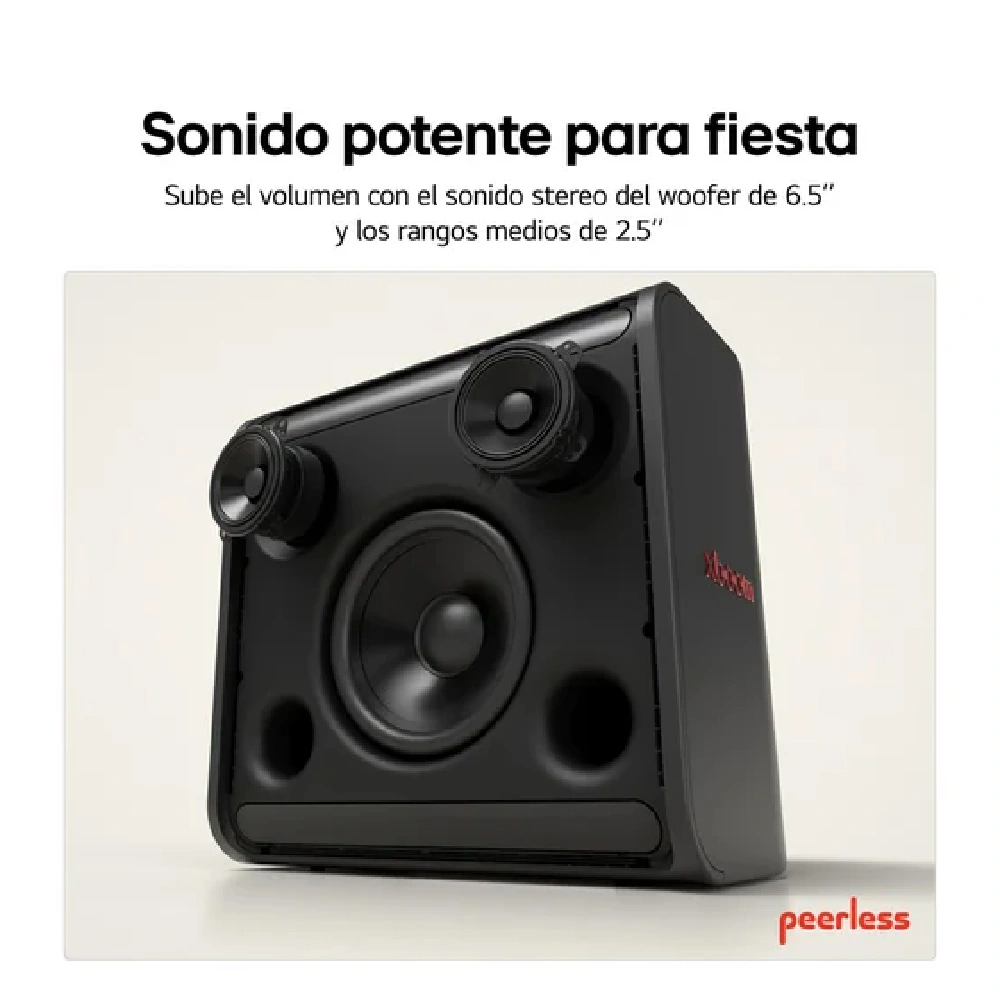 PARLANTE LG XBOOM STAGE 301 120W PORTÁTIL 12 HRS BATERÍA HRS IPX4 (2025) - 7