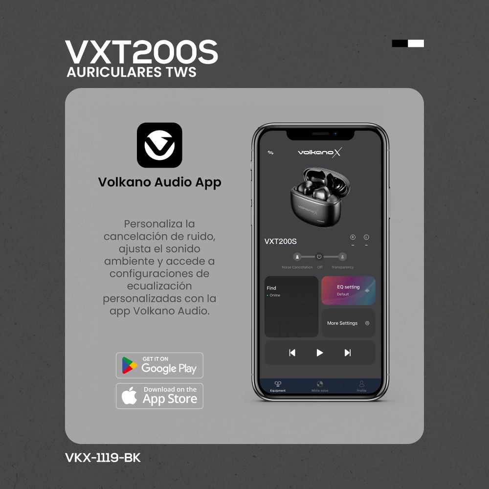 AUDÍFONOS VOLKANO IN EAR VXT200S BLUETOOTH - 6