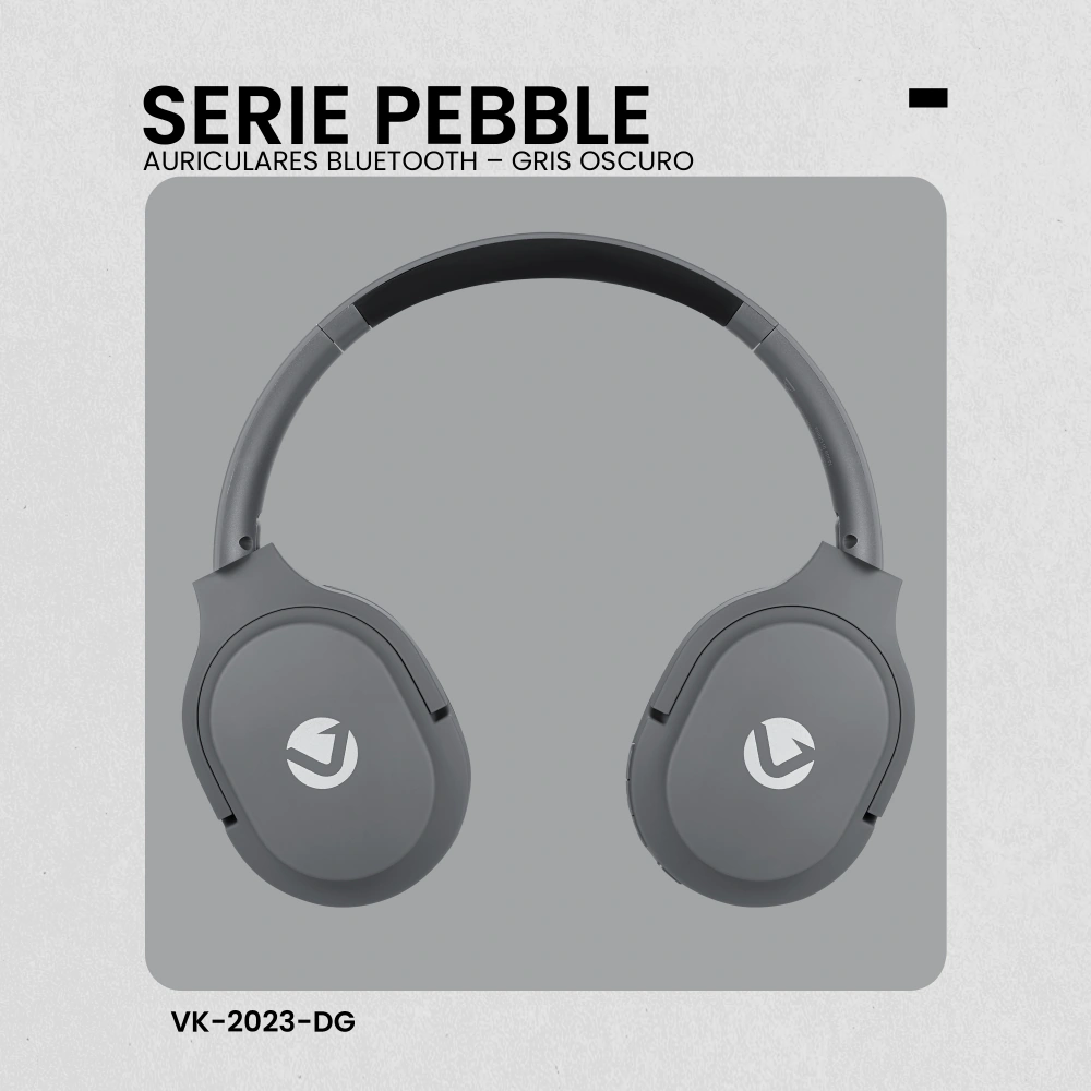 AUDÍFONOS VOLKANO ON EAR PEBBLE SERIES BLUETOOTH - 6