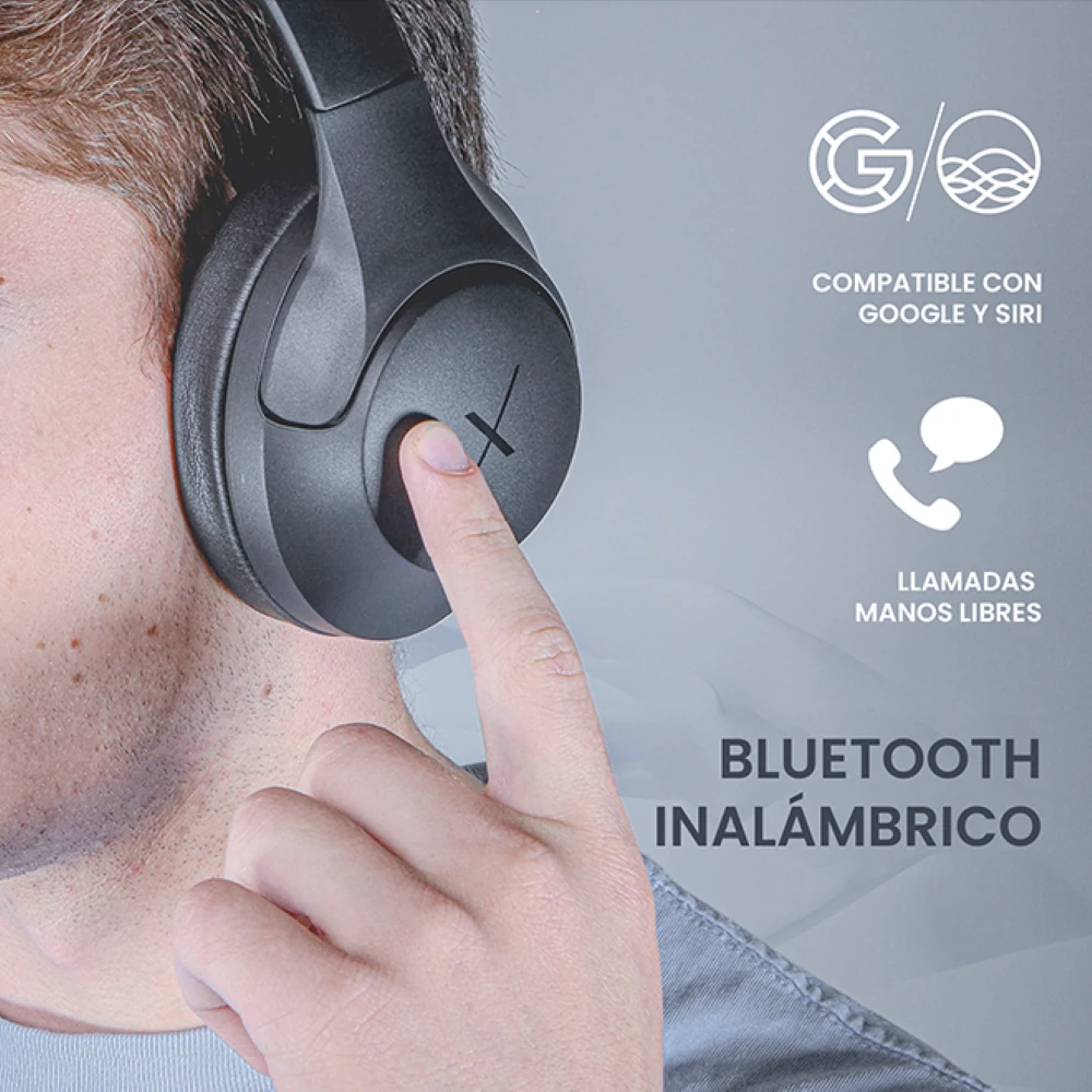 AUDÍFONOS VOLKANO ON EAR VXH200 BLUETOOTH - 3