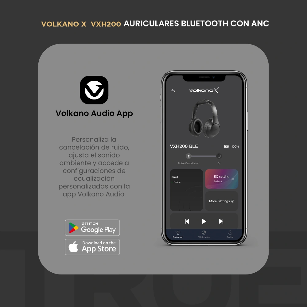 AUDÍFONOS VOLKANO ON EAR VXH200 BLUETOOTH - 4