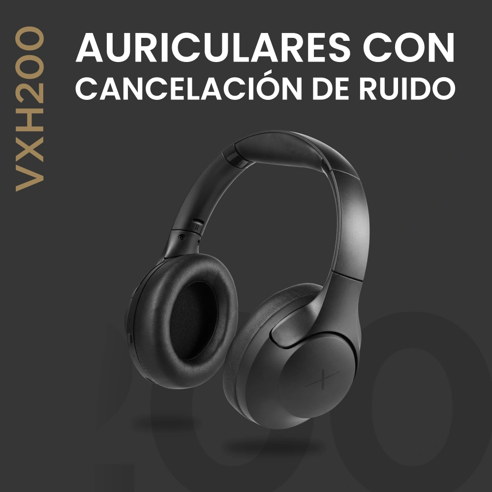 AUDÍFONOS VOLKANO ON EAR VXH200 BLUETOOTH - 5