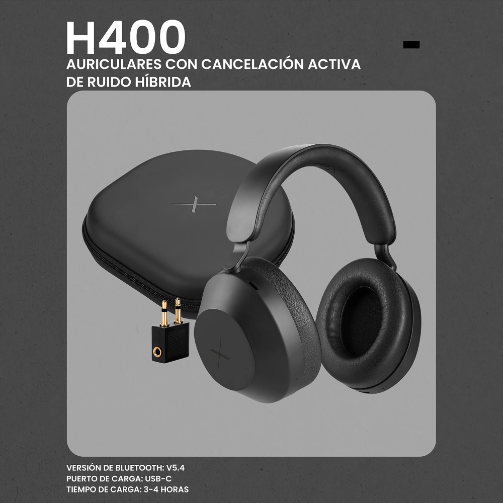 AUDÍFONOS VOLKANO ON EAR H400 BLUETOOTH - 2