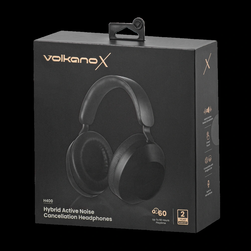 AUDÍFONOS VOLKANO ON EAR H400 BLUETOOTH - 7