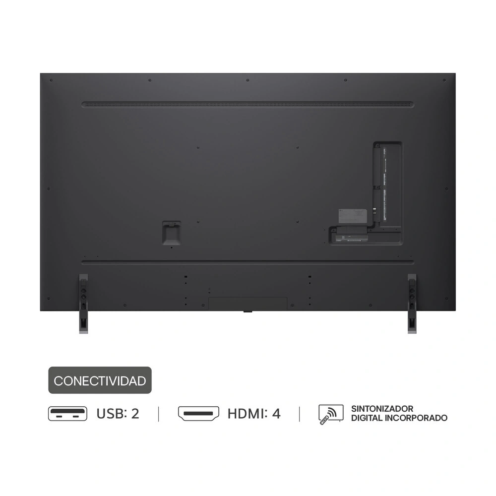 TELEVISOR QNED MINI LED 4K 75" 75QNED85ASG CON THINQ AI LG - 3