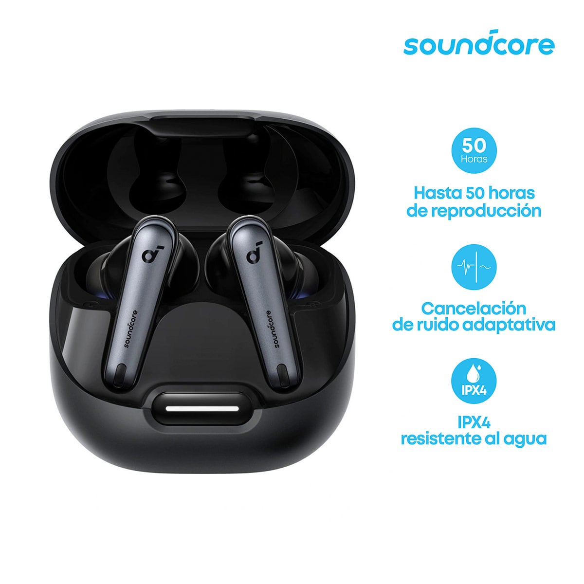 AUDÍFONOS SOUNDCORE IN EAR LIBERTY 4 NC BLUETOOTH - 1