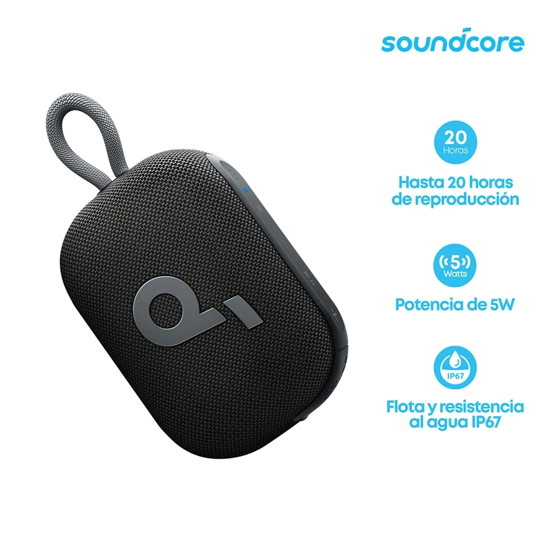 PARLANTE BLUETOOTH SOUNDCORE SELECT 4 GO 5W - 1