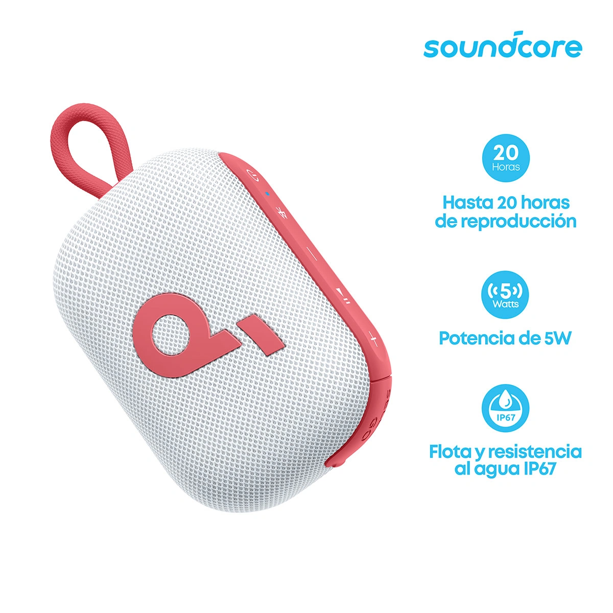 PARLANTE BLUETOOTH SOUNDCORE SELECT 4 GO 5W - 1