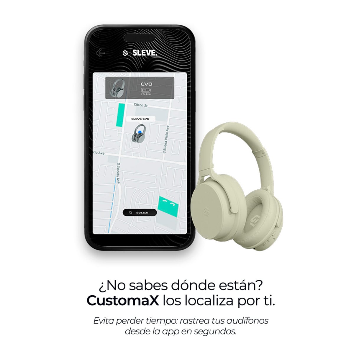 AUDÍFONOS SLEVE MOBILE OVER-EAR EVO BLUETOOTH - 7