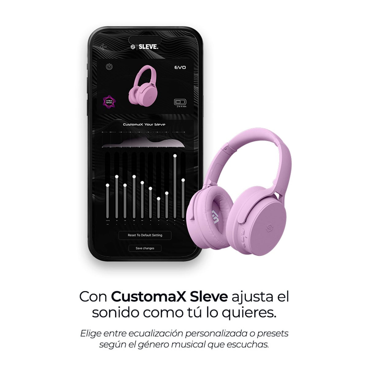 AUDÍFONOS SLEVE MOBILE OVER-EAR EVO BLUETOOTH - 6