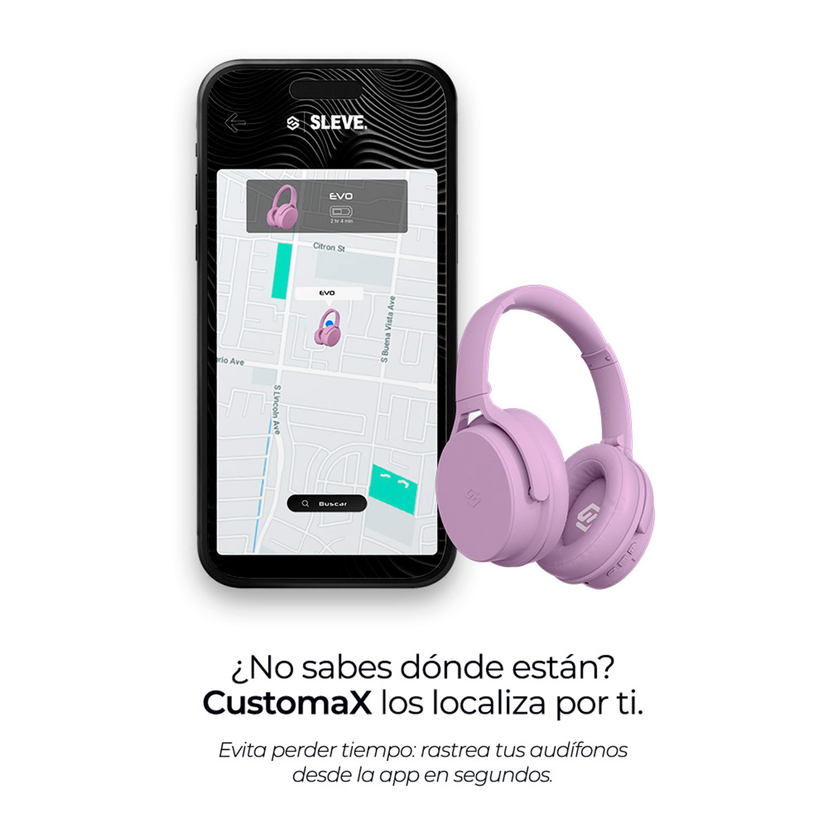 AUDÍFONOS SLEVE MOBILE OVER-EAR EVO BLUETOOTH - 7