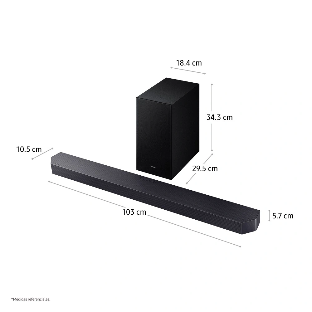 SOUNDBAR SAMSUNG SERIE Q 3.1.2 CH. Q600F (2025) - 2