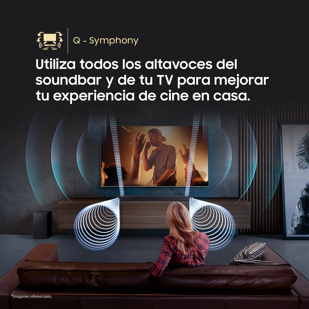 SOUNDBAR SAMSUNG SERIE Q 3.1.2 CH. Q600F (2025) - 6