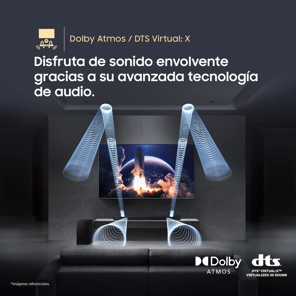 SOUNDBAR SAMSUNG SERIE Q 3.1.2 CH. Q600F (2025) - 8