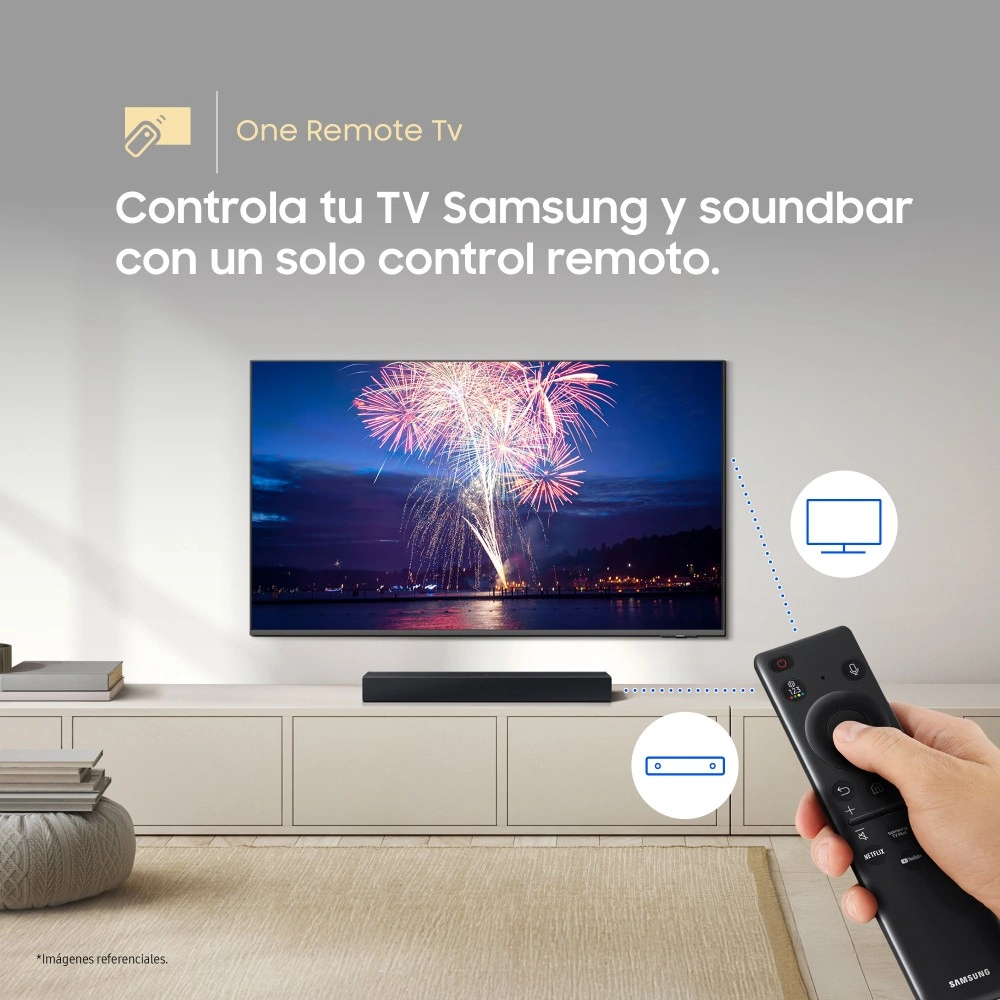 SOUNDBAR SAMSUNG SERIE B 2 CH. B400F (2025) - 8