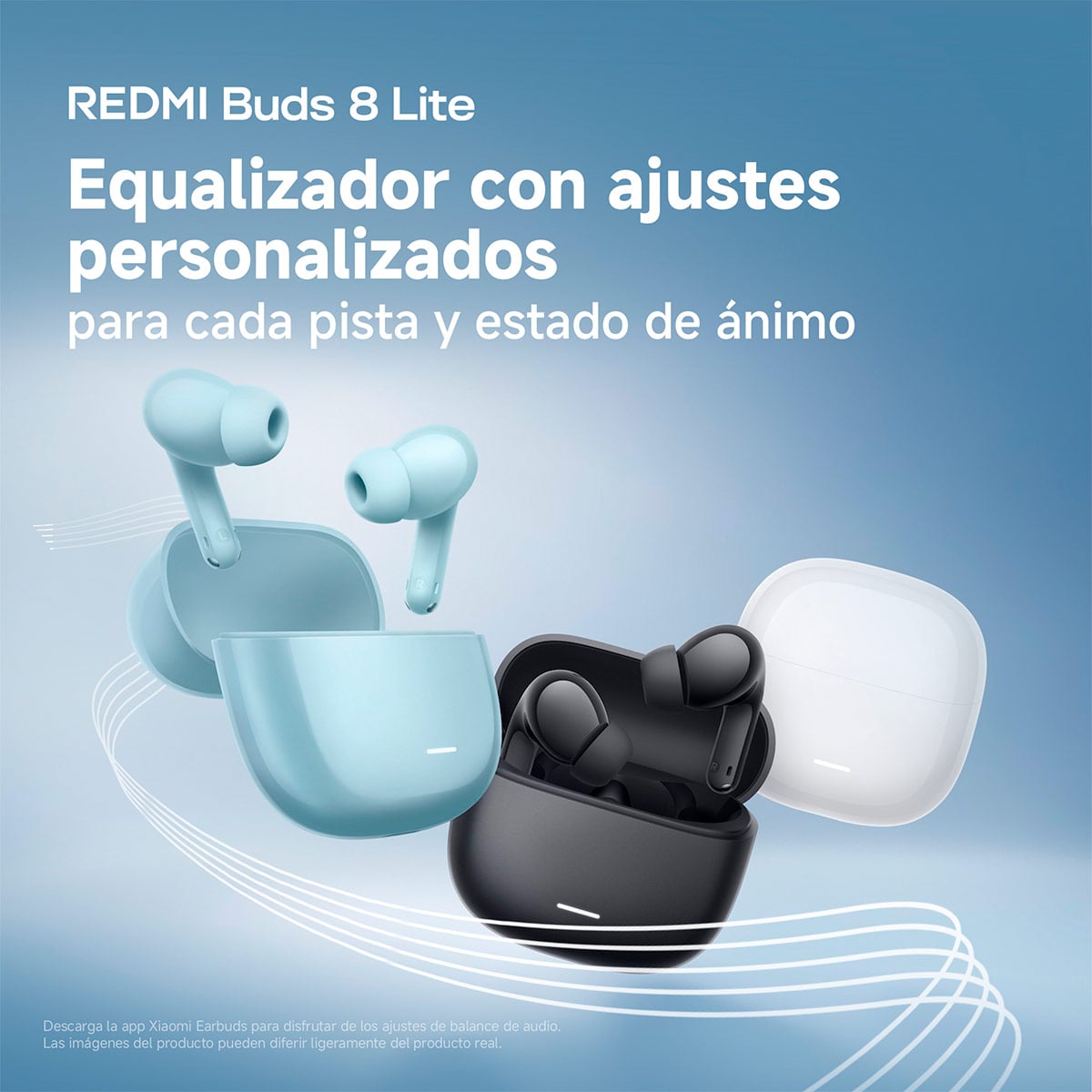 AUDÍFONOS XIAOMI IN EAR BUDS 8 LITE BLUETOOTH - 8