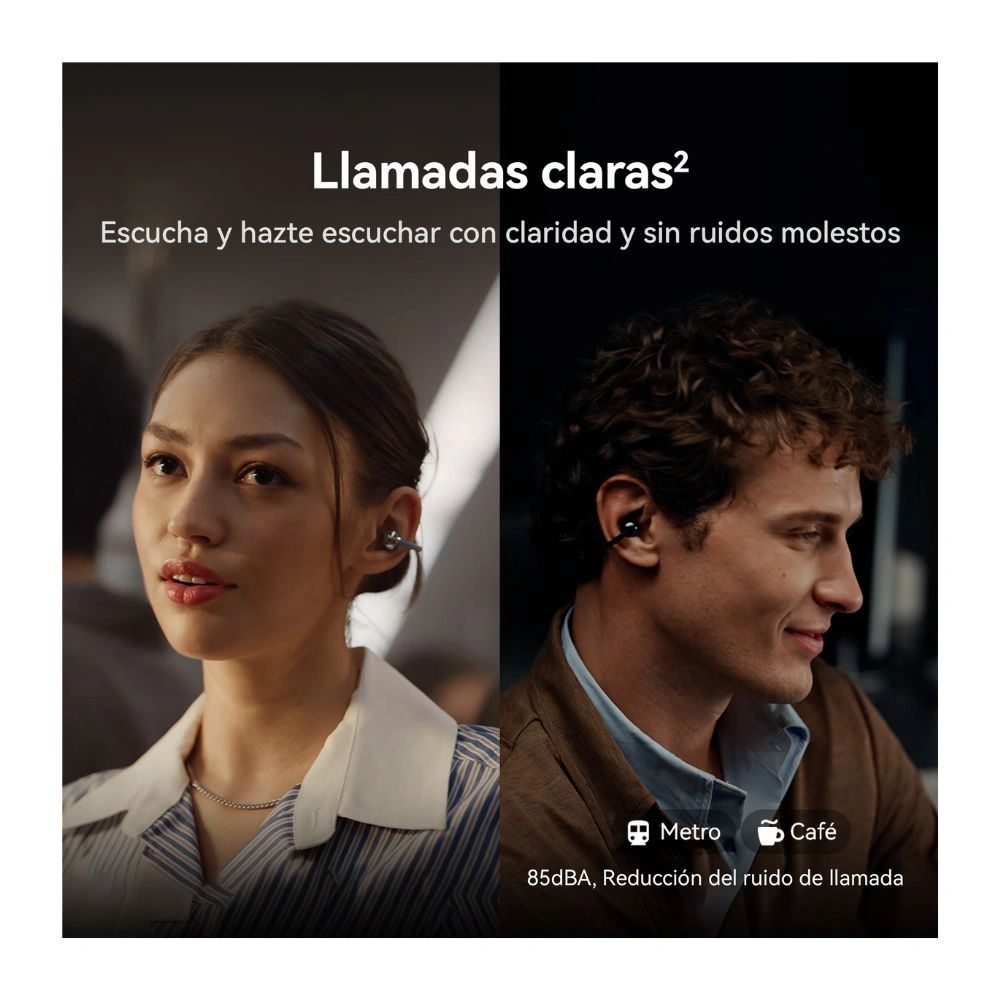 AUDÍFONOS INALÁMBRICOS HUAWEI FREECLIP 2 OPENEAR NEGRO - 8