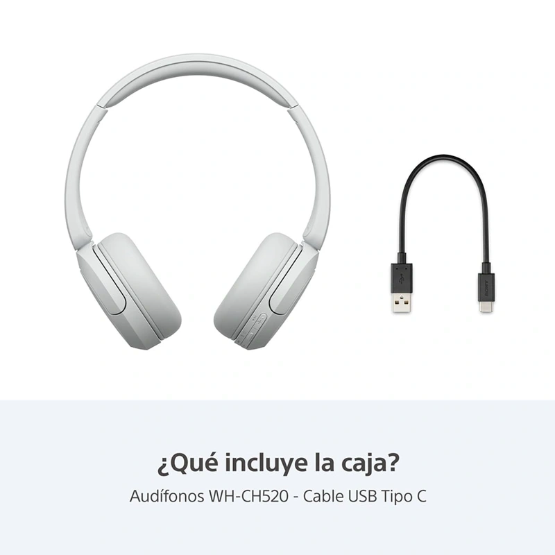 AUDÍFONOS SONY OVER-EAR WH-CH520 BLUETOOTH - 10