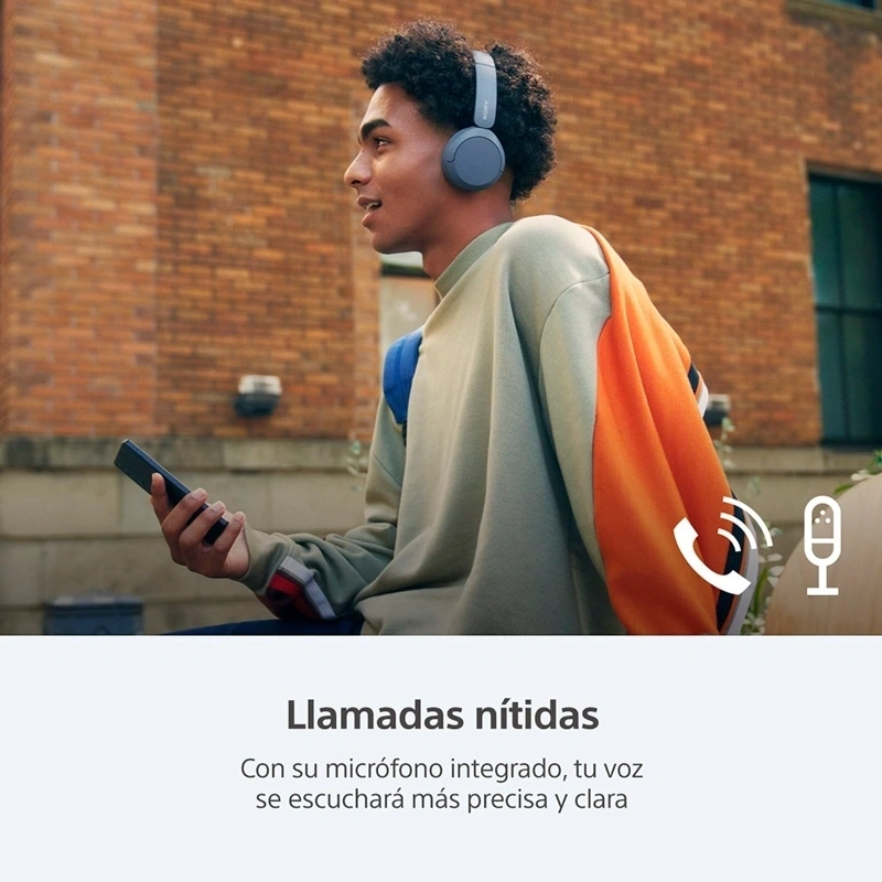 AUDÍFONOS SONY OVER-EAR WH-CH520 BLUETOOTH - 7