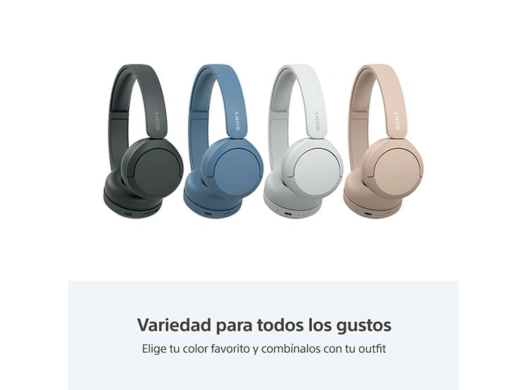 AUDÍFONOS SONY OVER-EAR WH-CH520 BLUETOOTH - 5