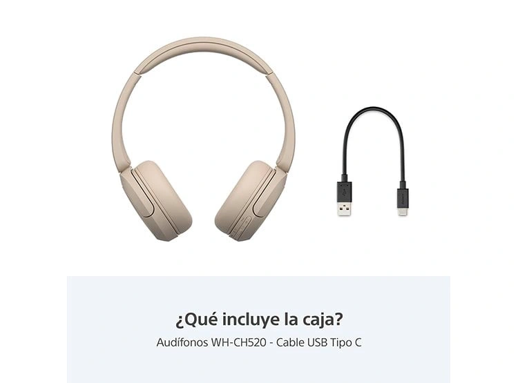 AUDÍFONOS SONY OVER-EAR WH-CH520 BLUETOOTH - 9
