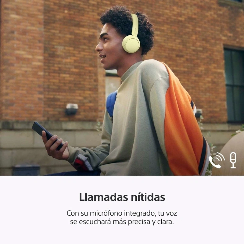 AUDÍFONOS SONY OVER-EAR WH-CH520 BLUETOOTH - 8
