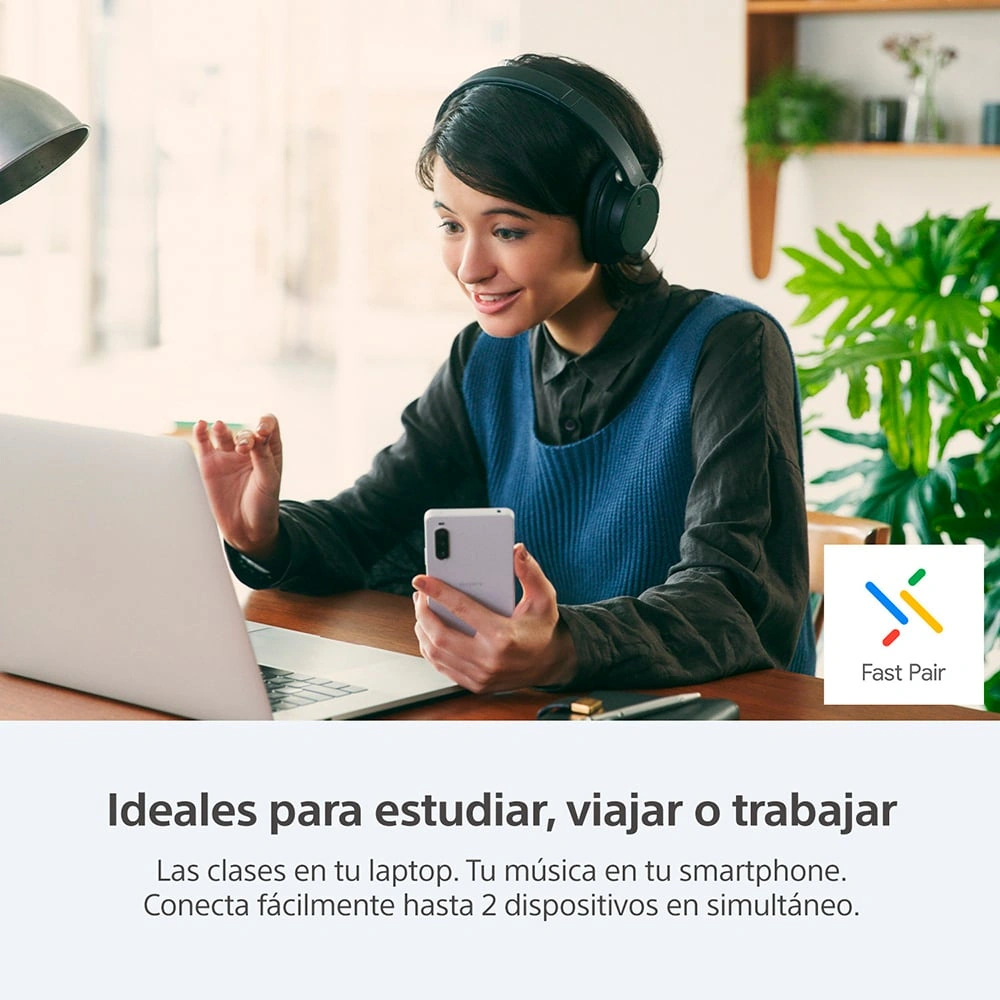 AUDÍFONOS SONY OVER EAR WH-CH720N/PZ UC BLUETOOTH - 8