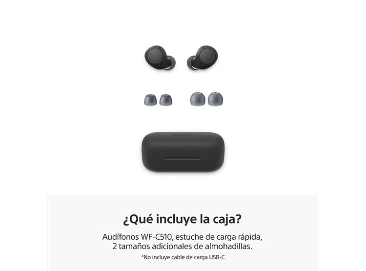 AUDÍFONOS SONY IN EAR WF-C510/WZ LA BLUETOOTH - 9