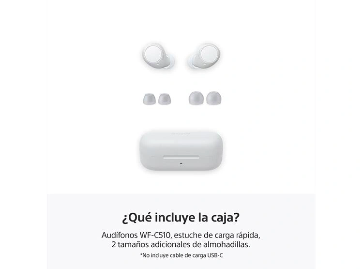 AUDÍFONOS SONY IN EAR WF-C510/WZ LA BLUETOOTH - 9