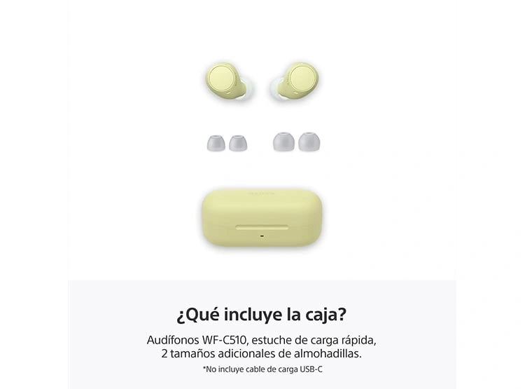 AUDÍFONOS SONY IN EAR WF-C510/WZ LA BLUETOOTH - 9