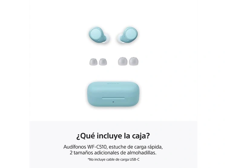 AUDÍFONOS SONY IN EAR WF-C510/WZ LA BLUETOOTH - 9
