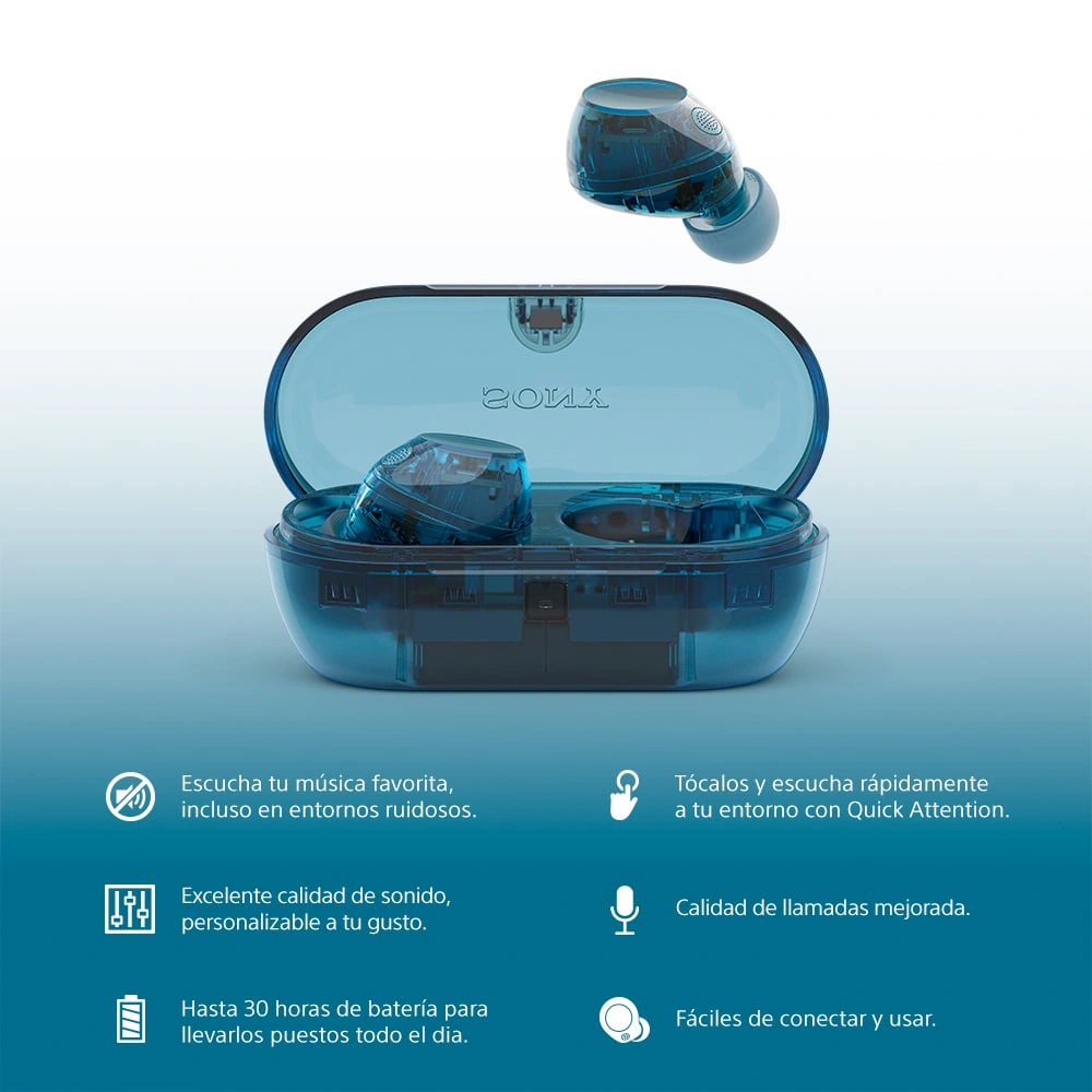 AUDÍFONOS SONY IN EAR WF-C710N ROSADO - 3