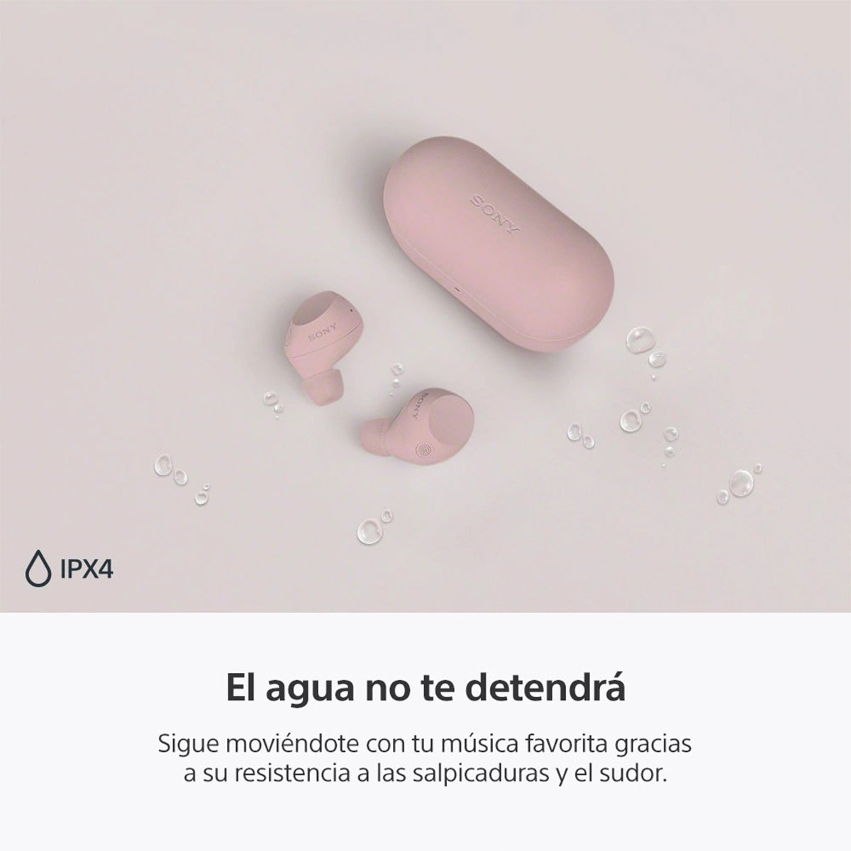 AUDÍFONOS SONY IN EAR WF-C710N ROSADO - 10