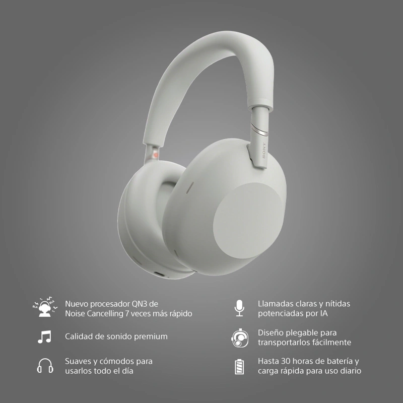 AUDÍFONOS SONY OVER EAR WH1000XM6/SMUC - 2