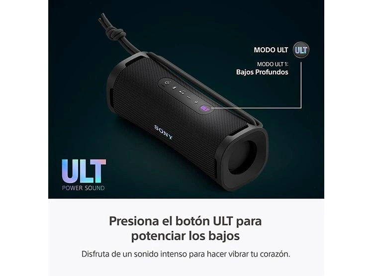 PARLANTE BLUETOOTH SONY SRS-ULT10 PORTÁTIL ULT FIELD 1 NEGRO - 3