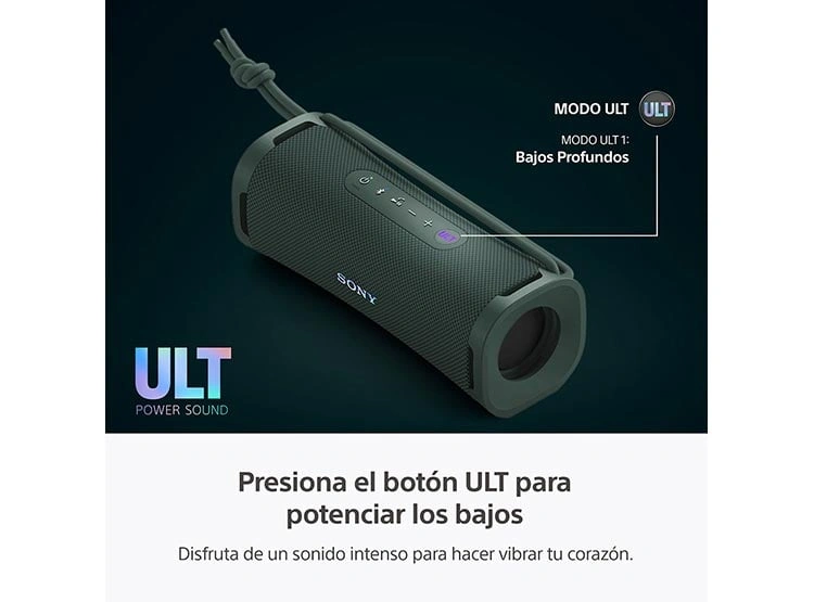 PARLANTE BLUETOOTH SONY SRS-ULT10 PORTÁTIL ULT FIELD 1 NEGRO - 3