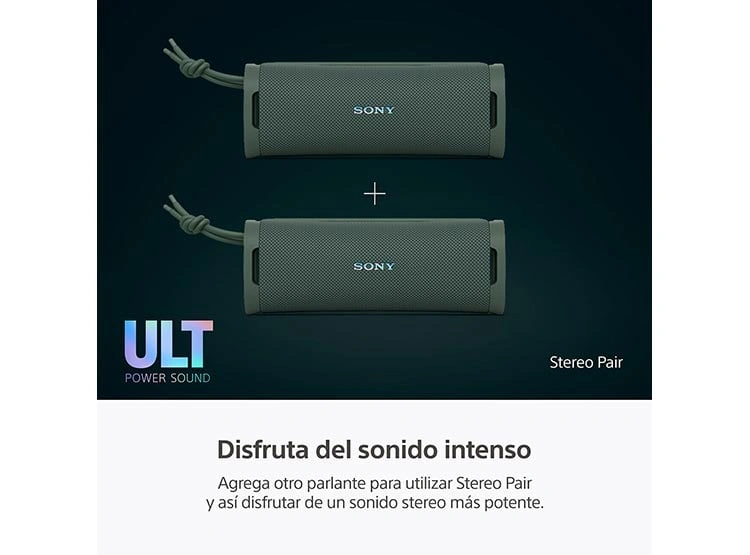 PARLANTE BLUETOOTH SONY SRS-ULT10 PORTÁTIL ULT FIELD 1 NEGRO - 9