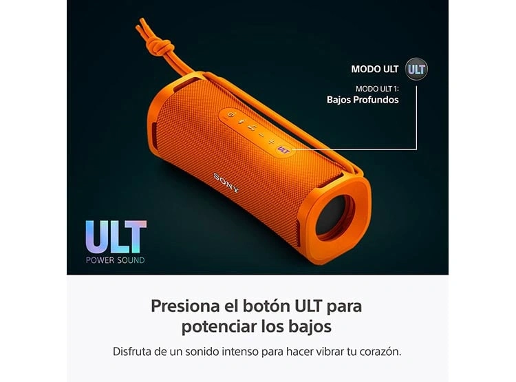 PARLANTE BLUETOOTH SONY SRS-ULT10 PORTÁTIL ULT FIELD 1 NEGRO - 3