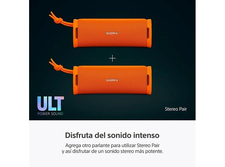 PARLANTE BLUETOOTH SONY SRS-ULT10 PORTÁTIL ULT FIELD 1 NEGRO - 9