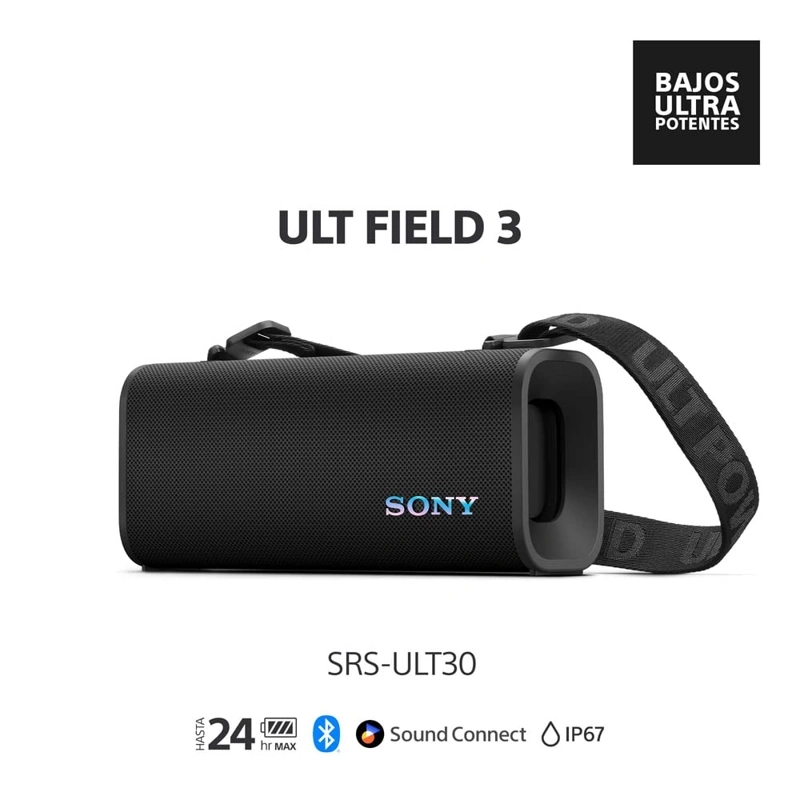 PARLANTE PORTÁTIL SONY SRS-ULT30/BCLA NEGRO - 1