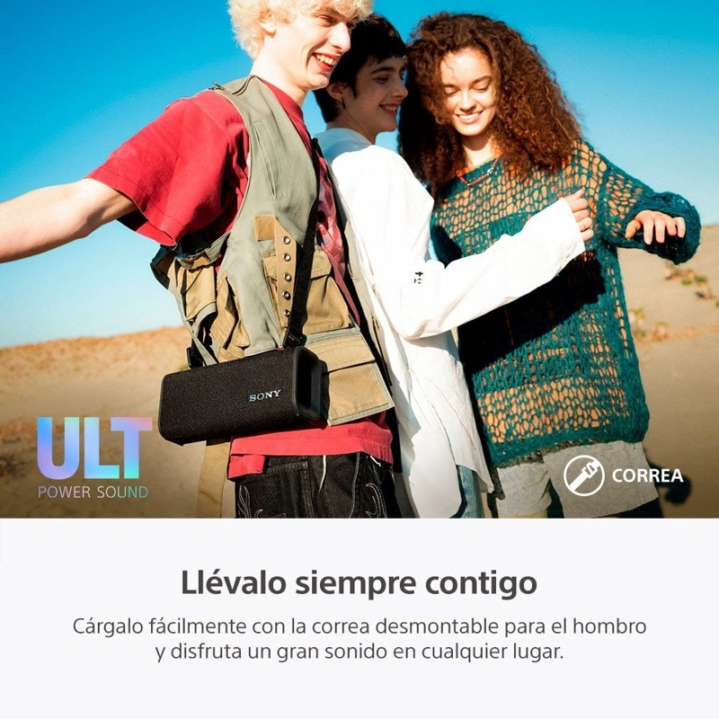 PARLANTE PORTÁTIL SONY SRS-ULT30/BCLA NEGRO - 4