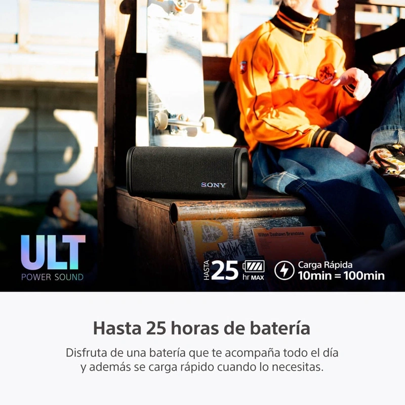 PARLANTE PORTÁTIL SONY SRS-ULT50/BZLA NEGRO - 4