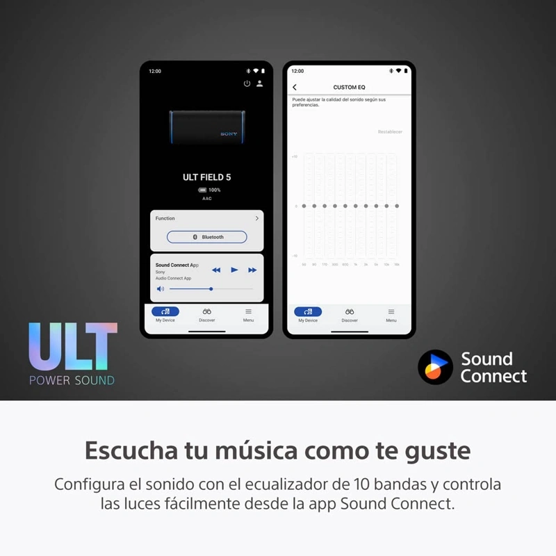 PARLANTE PORTÁTIL SONY SRS-ULT50/BZLA NEGRO - 8
