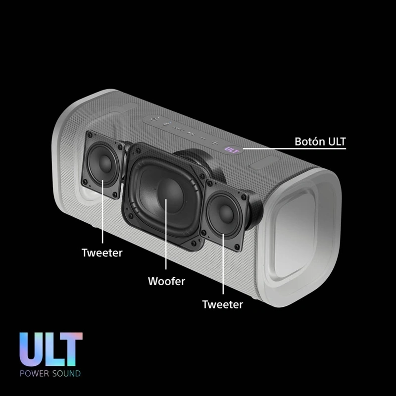 PARLANTE PORTÁTIL SONY SRS-ULT50/BZLA NEGRO - 14