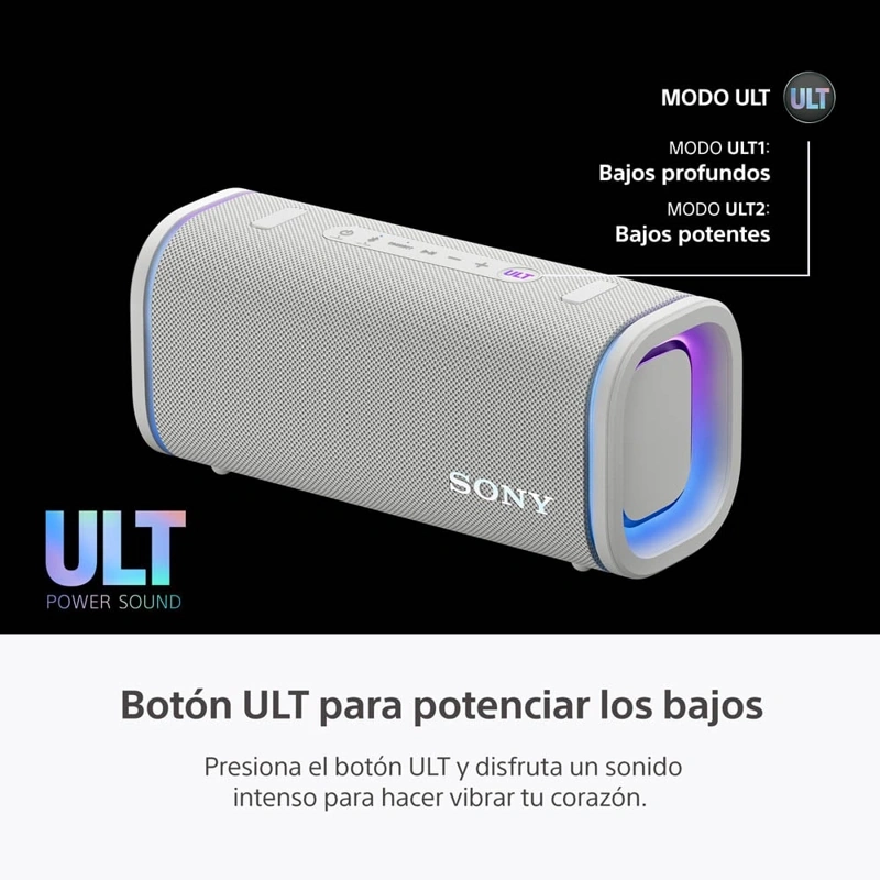 PARLANTE PORTÁTIL SONY SRS-ULT50/BZLA NEGRO - 3